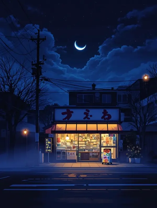 《深夜便利店的神明》短剧封面 - 甜宠、穿越重生题材
